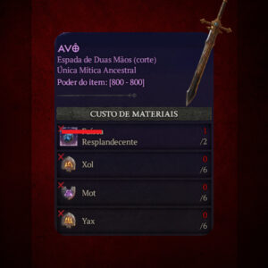 Kit de Runas (Avô) - Diablo IV