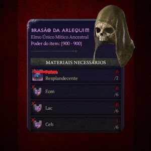 Kit de Runas (Brasão da Arlequim) - Diablo IV