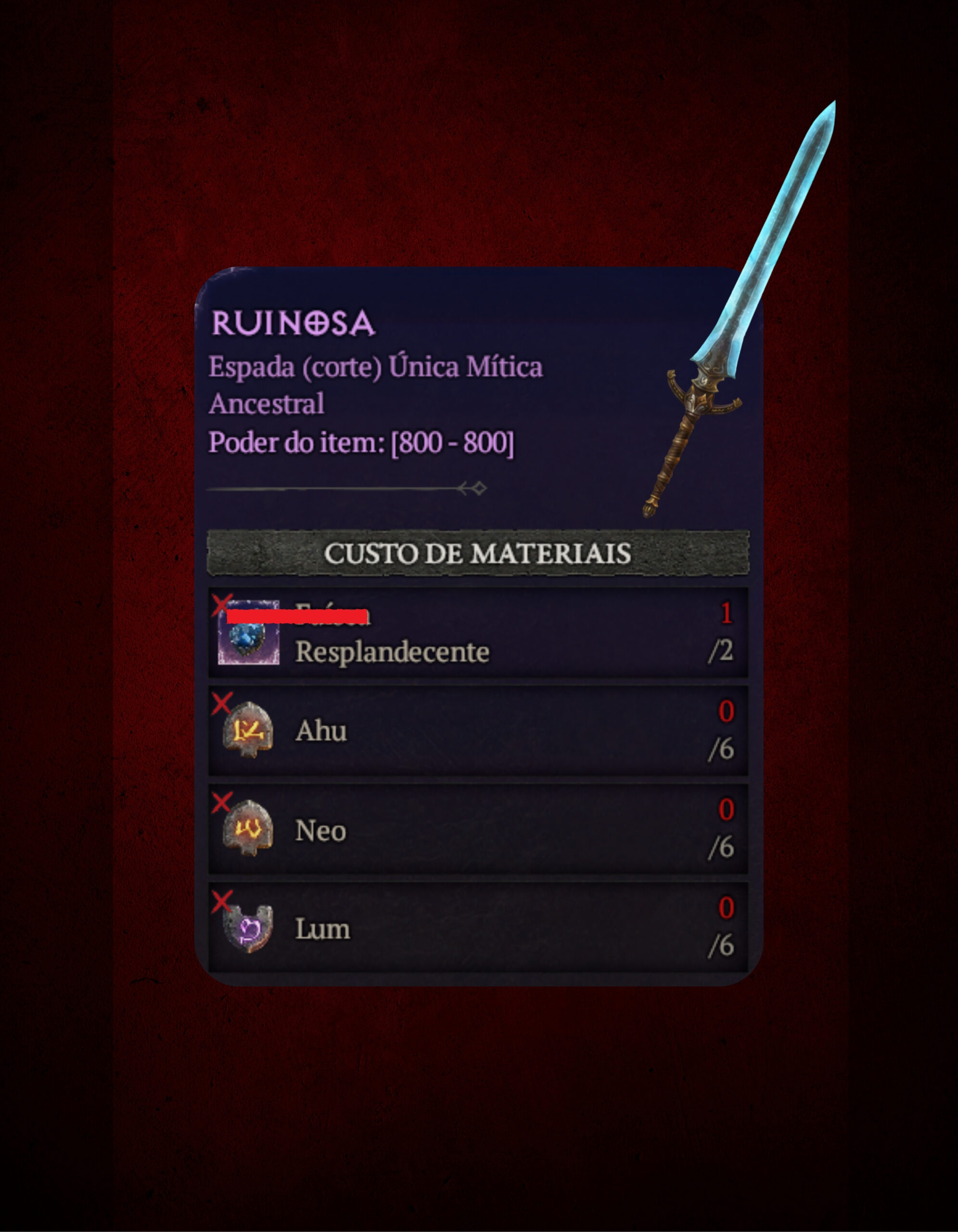 Kit de Runas (Ruinosa) - Diablo IV
