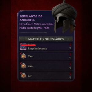 Kit de Runas (Semblante de Andariel) - Diablo IV