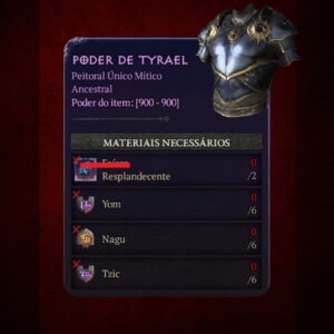 Kit de Runas (Poder de Tyrael) - Diablo IV