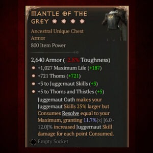 Mantle of The Grey 4 GA