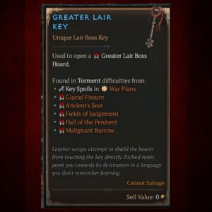 Greater Lair Key x10