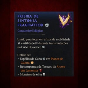 Prisma de Sintonia Pragmático x10